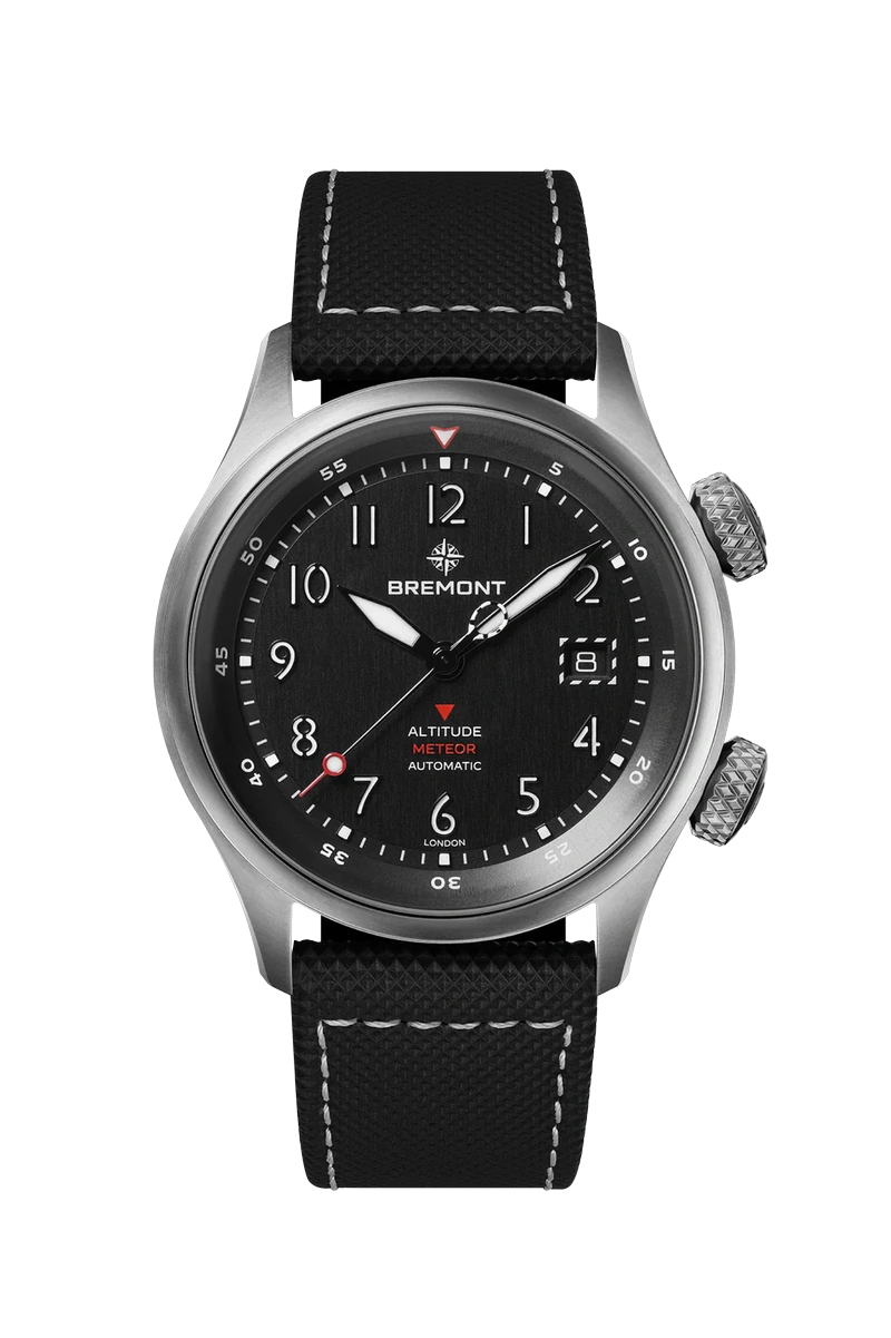 Bremont Altitude MB Meteor, Black Dial, Leather Strap at Palladio Jewellers
