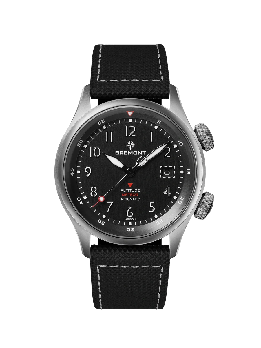Bremont Altitude MB Meteor, Black Dial, Leather Strap at Palladio Jewellers