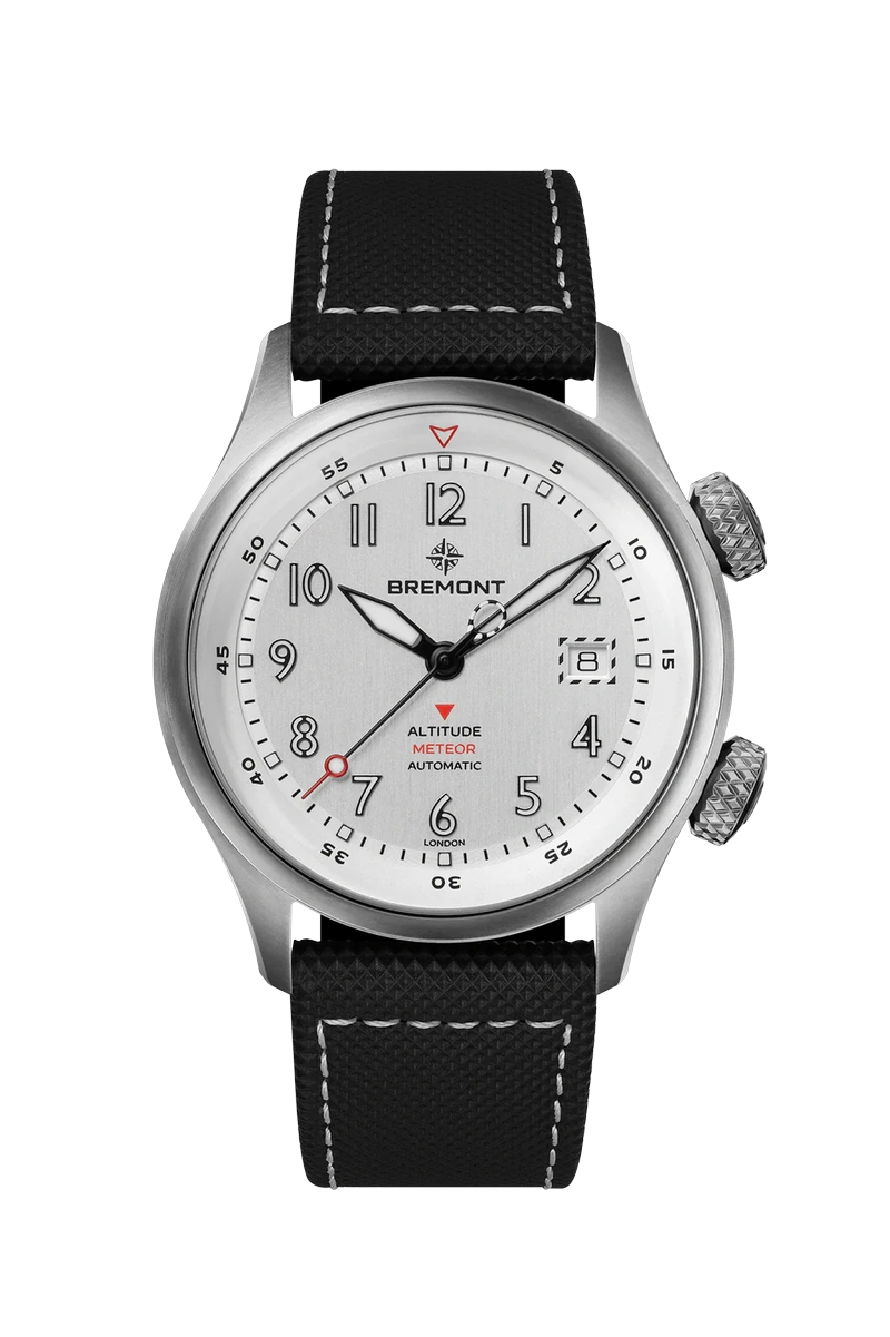 Bremont Altitude MB Meteor, Silver Dial, Leather Strap at Palladio Jewellers