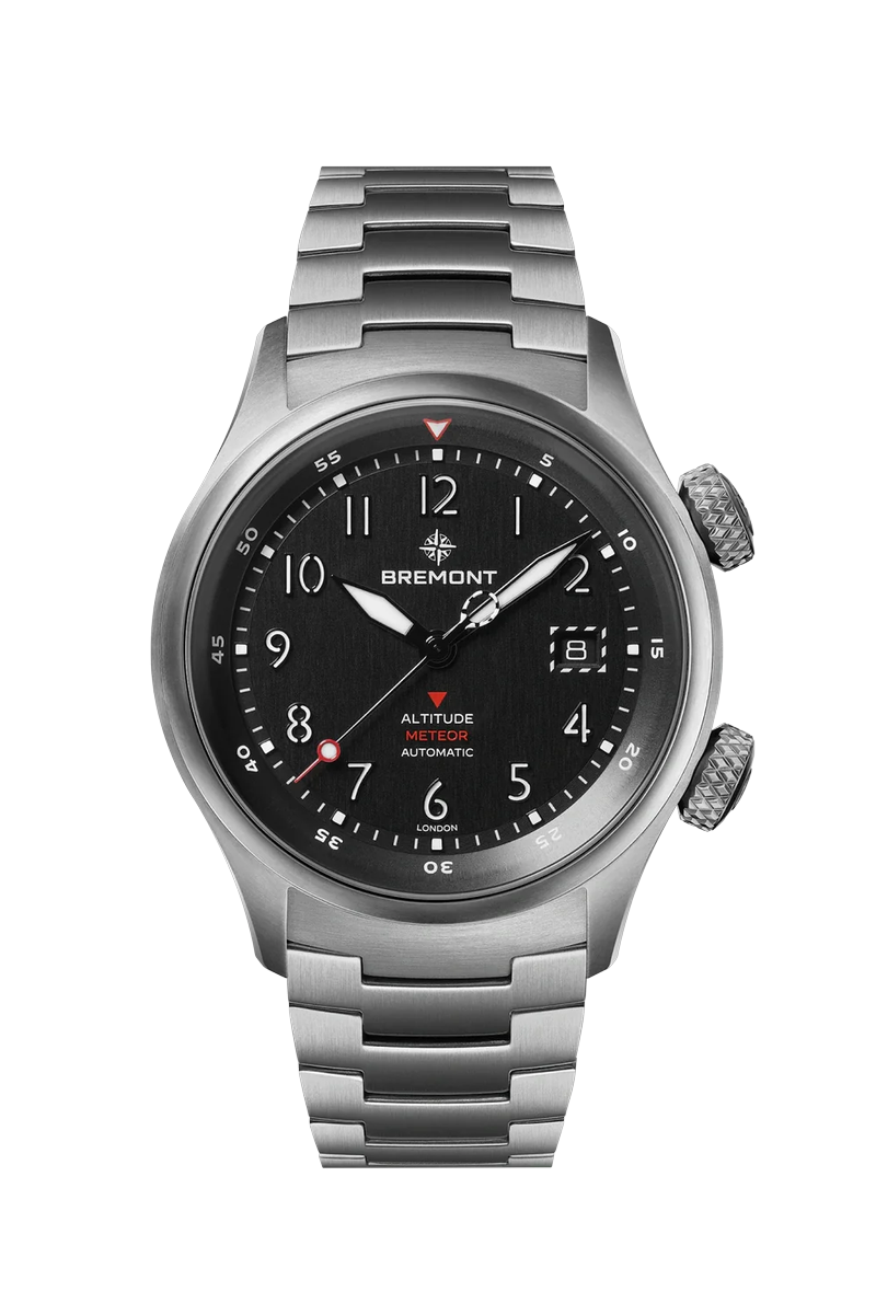 Bremont Altitude MB Meteor, Black Dial, Ti Bracelet at Palladio Jewellers