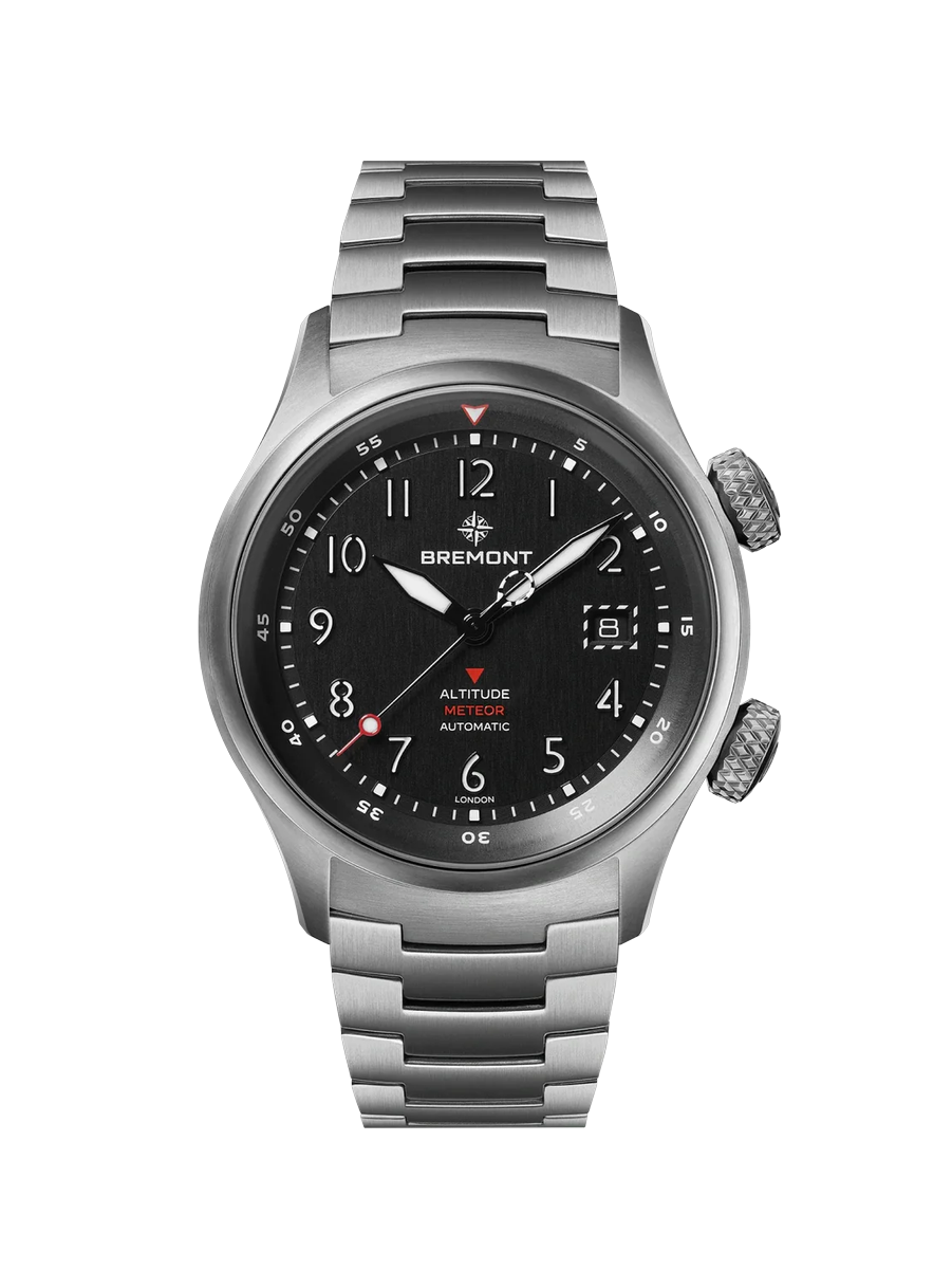 Bremont Altitude MB Meteor, Black Dial, Ti Bracelet at Palladio Jewellers