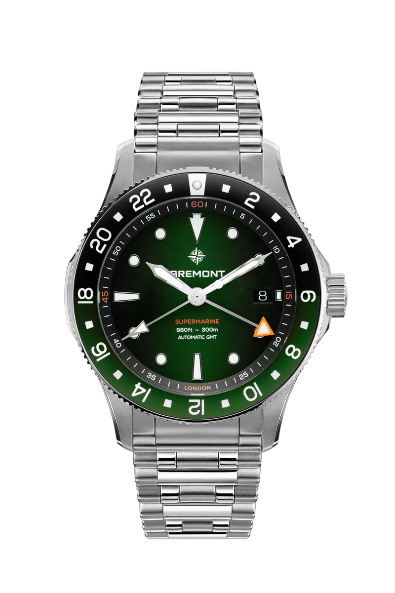 Bremont Supermarine 300M GMT "Tundra" Green at Palladio Jewellers