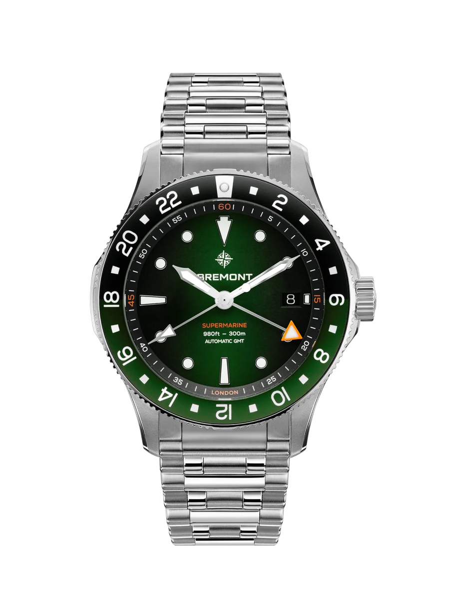 Bremont Supermarine 300M GMT "Tundra" Green at Palladio Jewellers