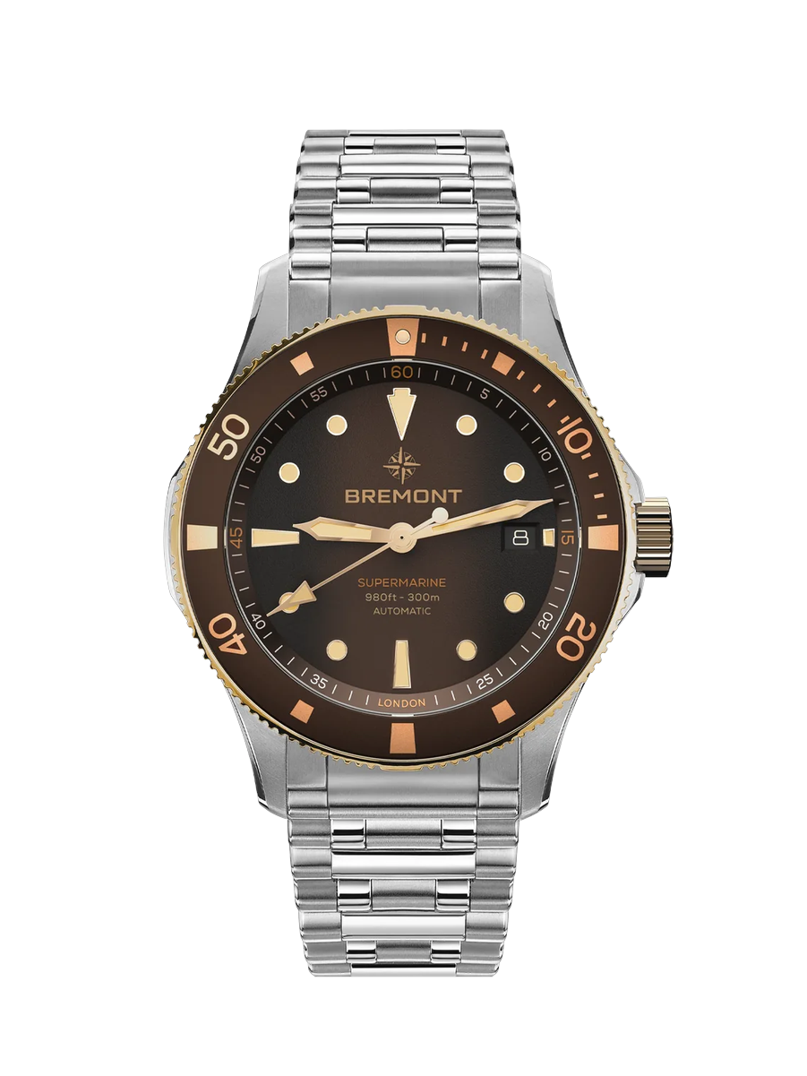 Bremont Supermarine 300M Date Bi-Colour, Bracelet at Palladio Jewellers