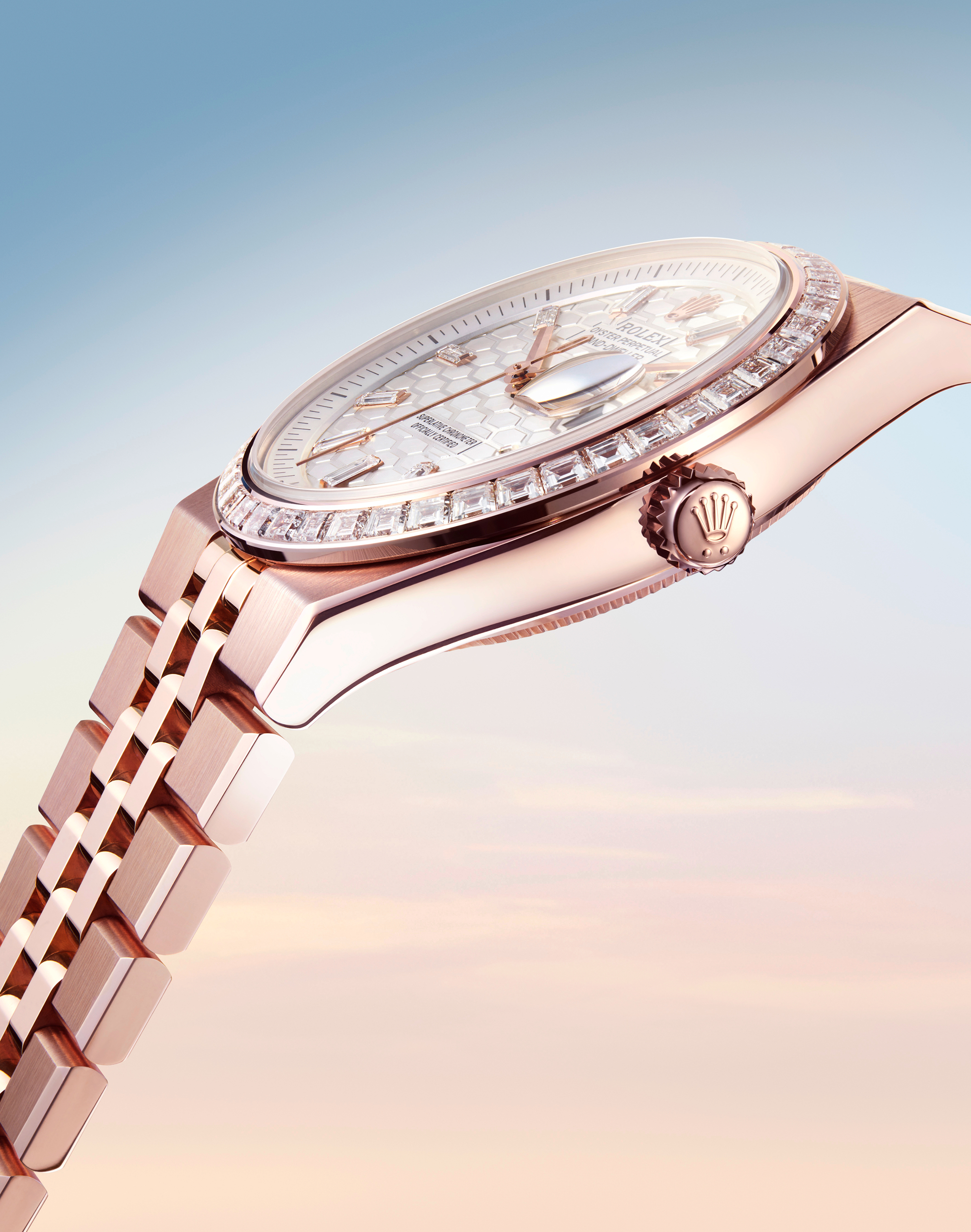Rolex at Palladio Jewellers - Land-Dweller Blog - Everose Gold Detail Landscape