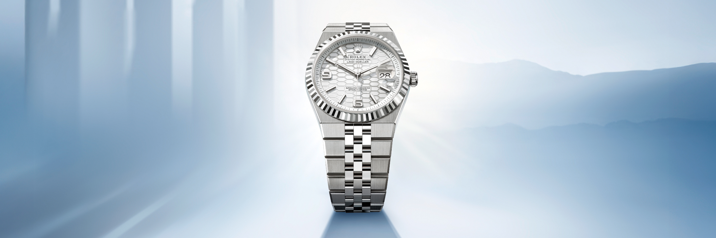 land-dweller collection banner landscape - world of rolex - palladio jewellers