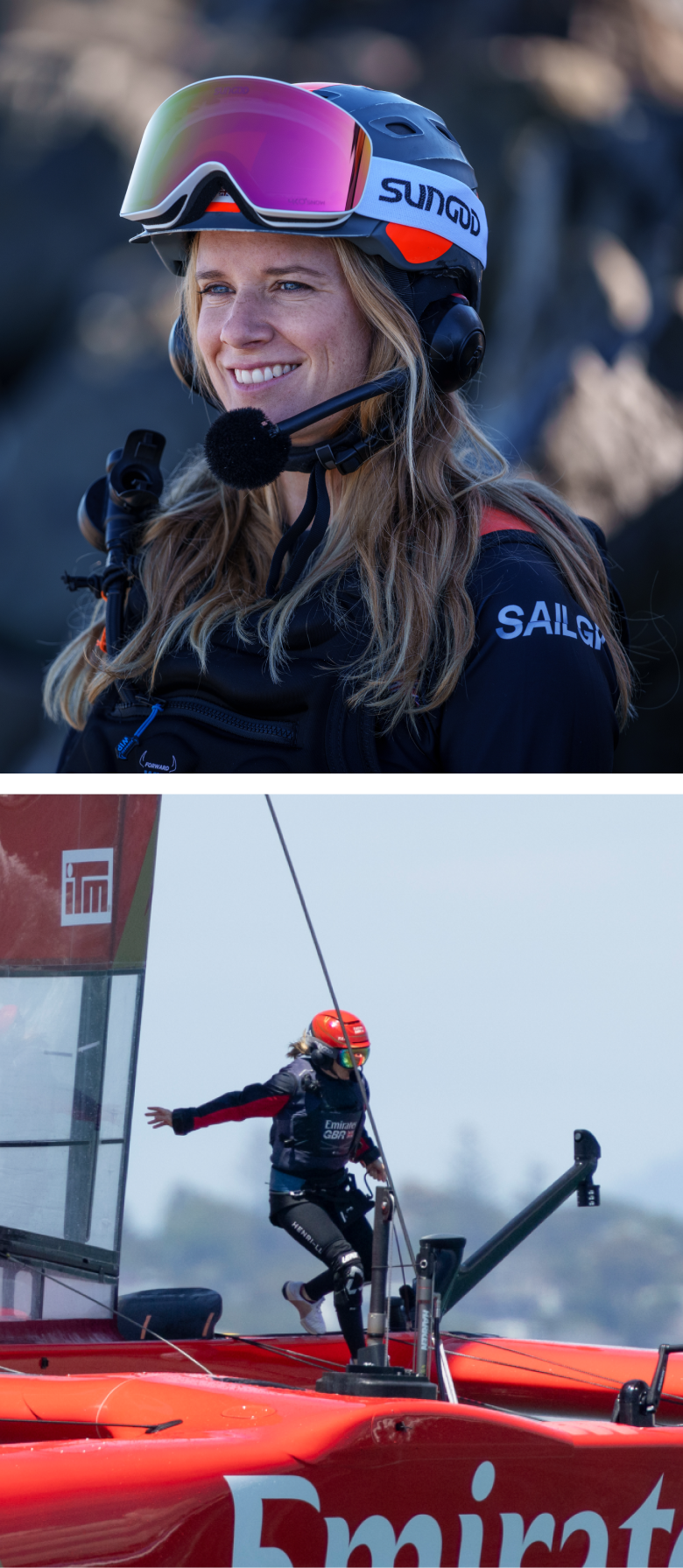 Rolex at Palladio Jewellers - SailGP Blog - Feature 3: Hannah Mills (Mobile)