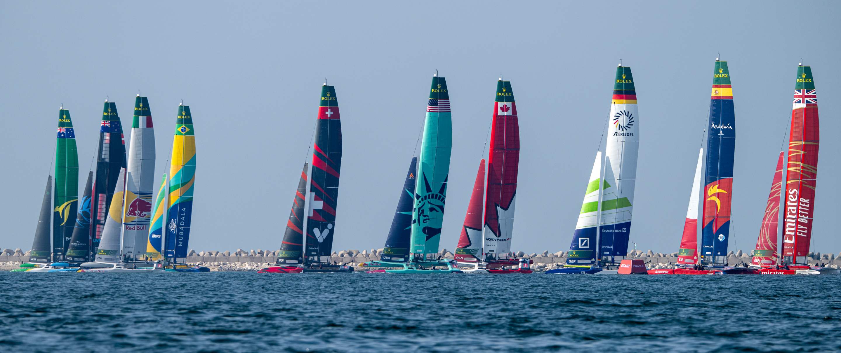 Rolex at Palladio Jewellers - SailGP Blog - Feature 4: Boats cover (Desktop)