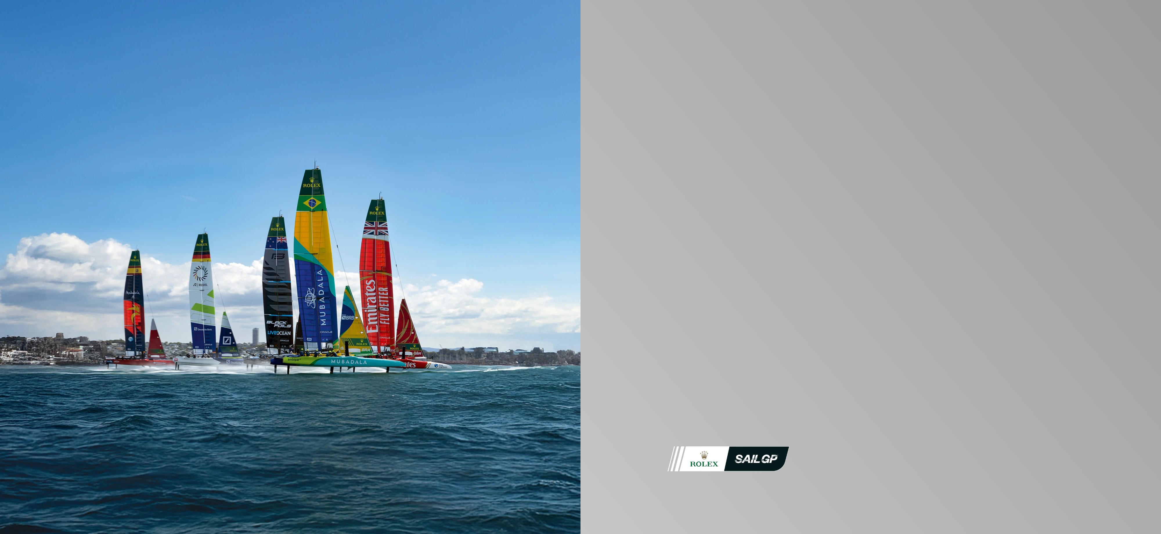 Rolex at Palladio Jewellers - Rolex SailGP Championship Blog - Desktop Banner
