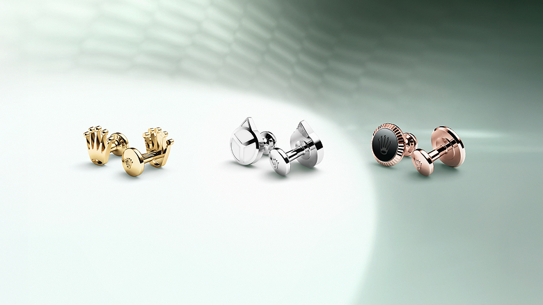 Rolex cufflinks introduction portrait feature - Palladio Jewellers