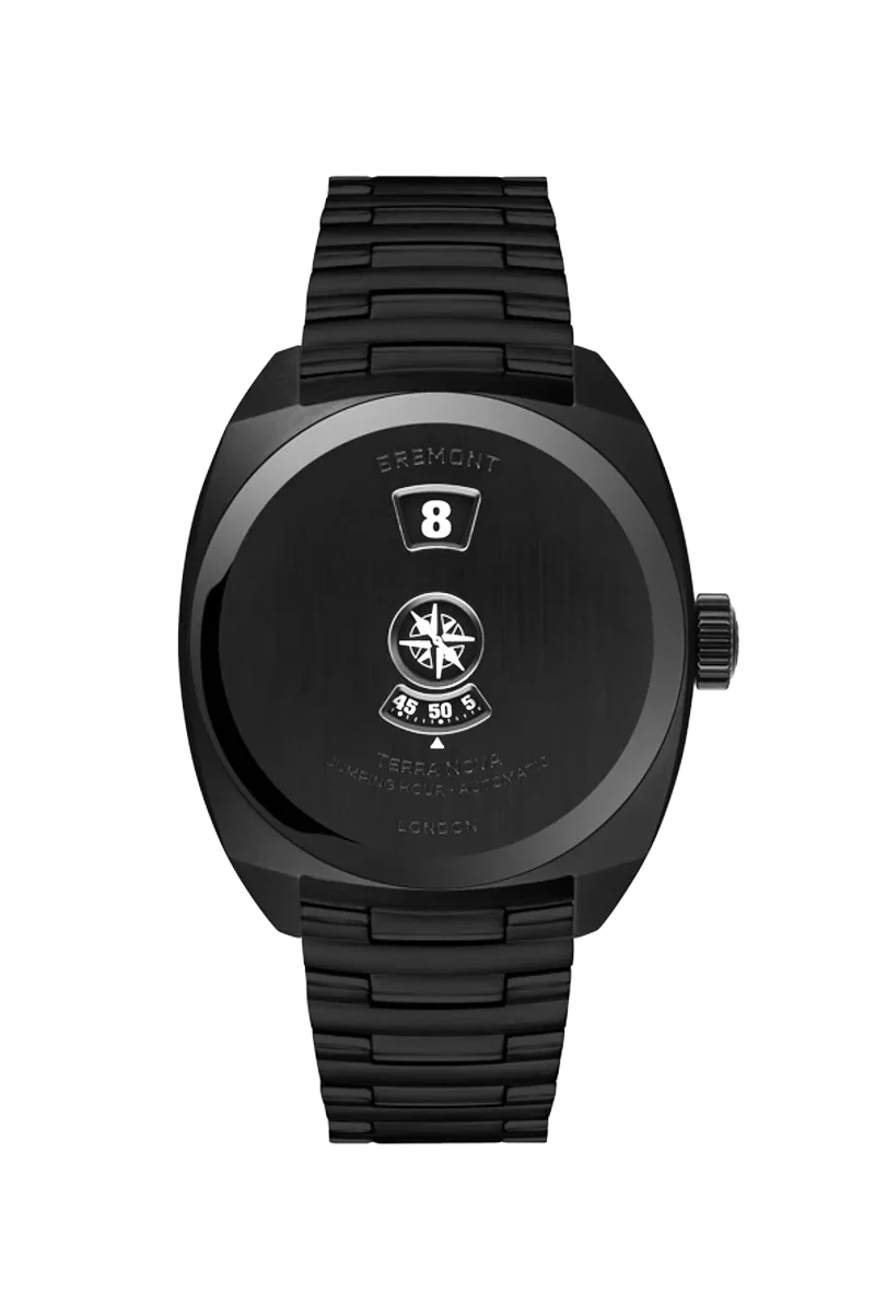 Bremont Terra Nova 38 Jumping Hour, Stealth Black at Palladio Jewellers