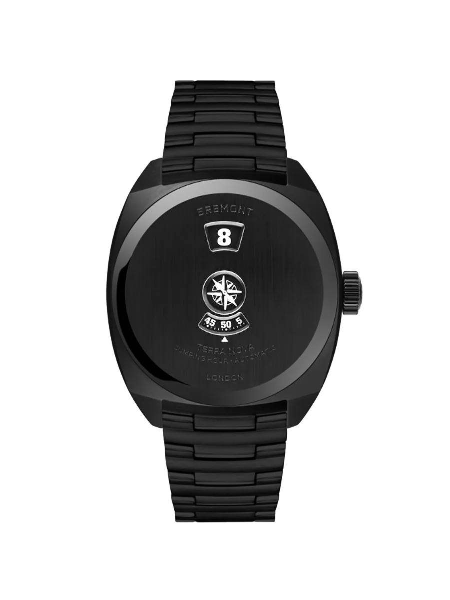Bremont Terra Nova 38 Jumping Hour, Stealth Black at Palladio Jewellers