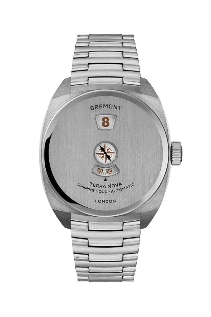Bremont Terra Nova Jumping Hour, Stainless Steel at Palladio Jewellers