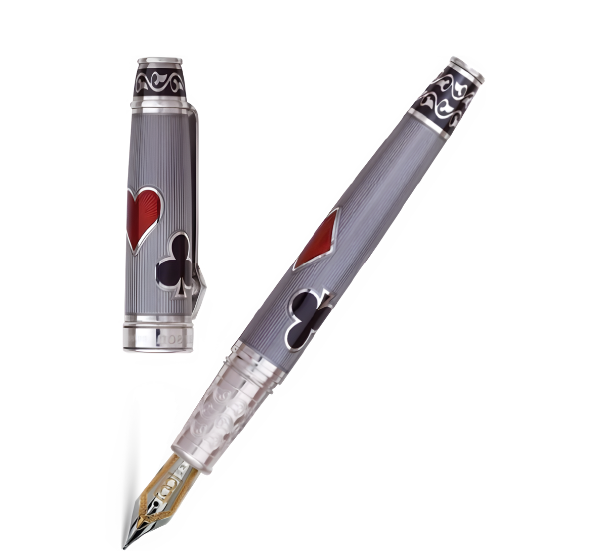 David Oscarson Les Quatre Couleurs fountain pen collection at Palladio Jewellers Vancouver