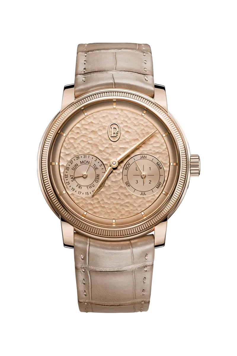 Parmigiani Fleurier Toric Quantieme Perpetuel Rose Gold Anniversaire Bright Peony Watches - Palladio Jewellers