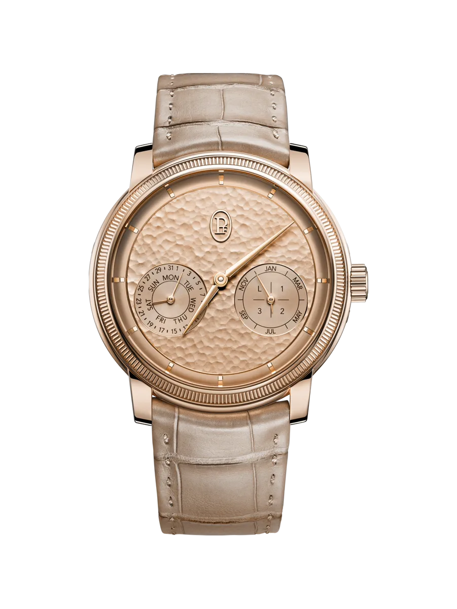 Parmigiani Fleurier Toric Quantieme Perpetuel Rose Gold Anniversaire Bright Peony Watches - Palladio Jewellers