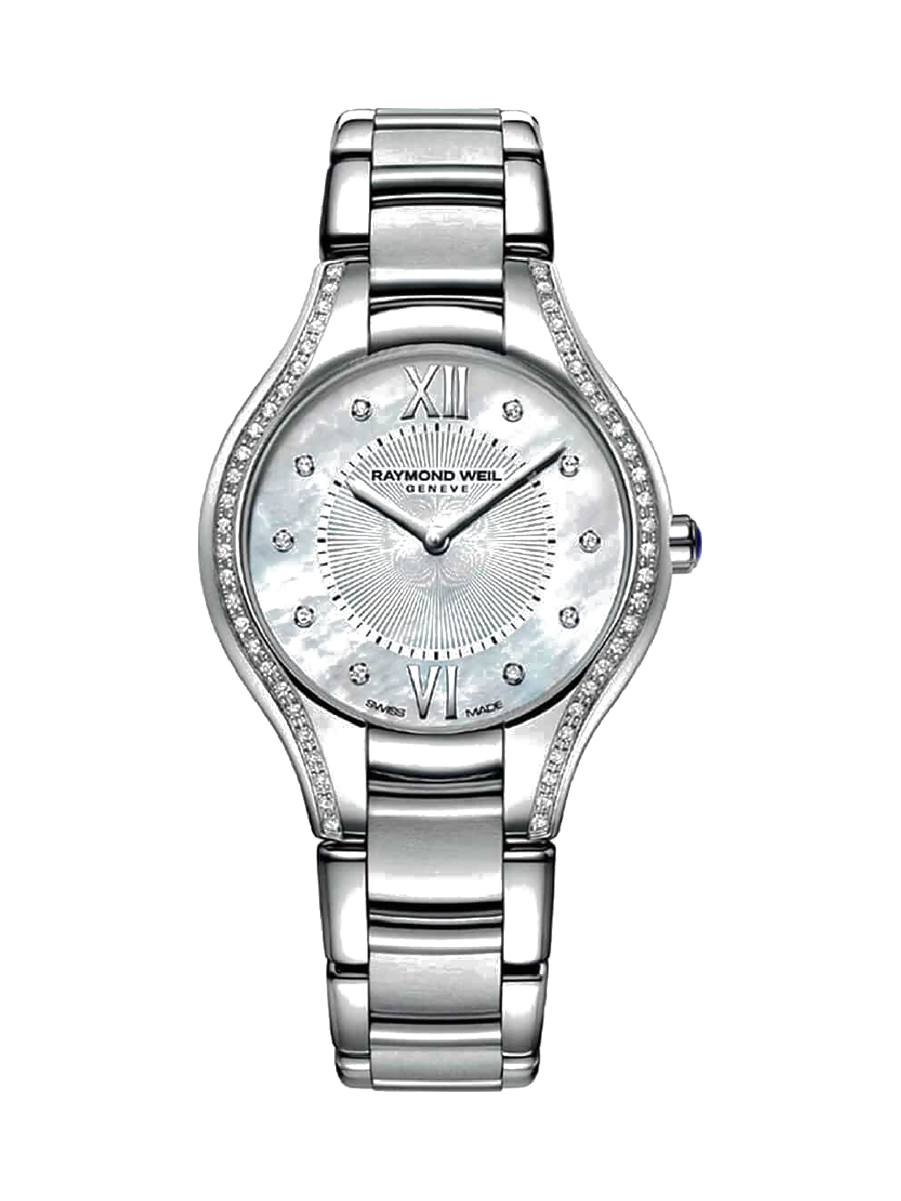 Noemia Ladies Stainless Steel MOP Diamond Watch