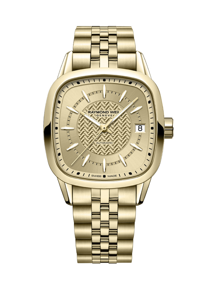 Raymond Weil Freelancer Ladies Automatic Moon Phase Yellow Gold - Palladio Jewellers