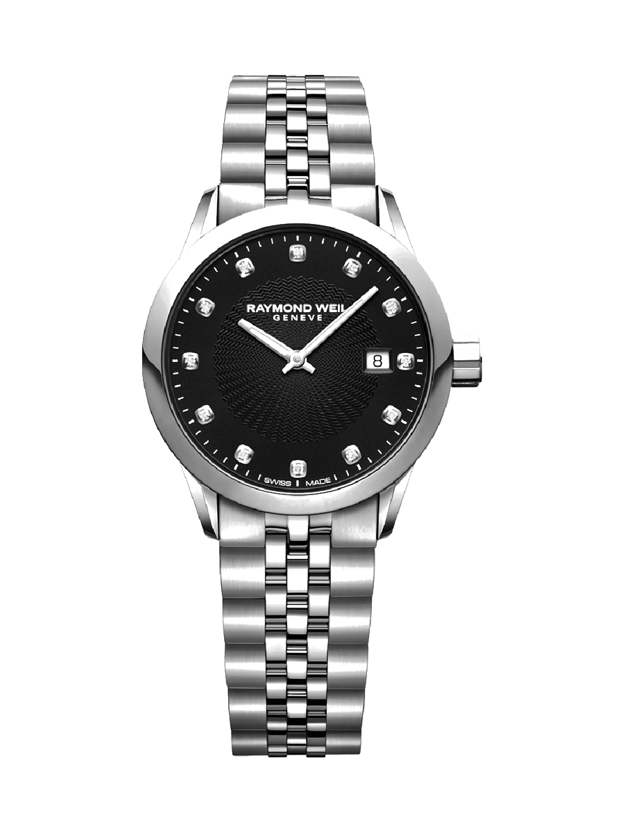 Noemia Ladies Quartz 64 Diamond Black Watch