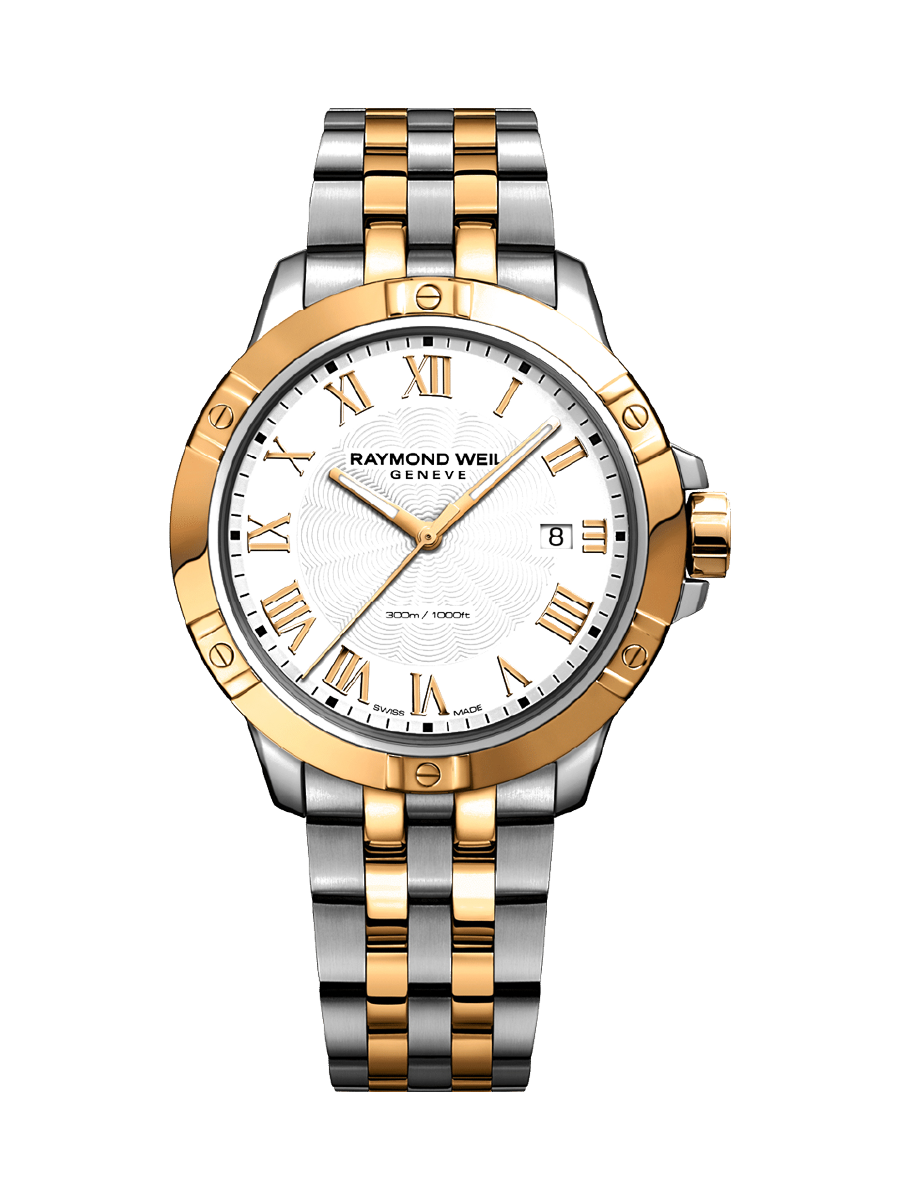 Tango Classic Men’s Quartz Two-tone Gold Steel Bracelet Watch