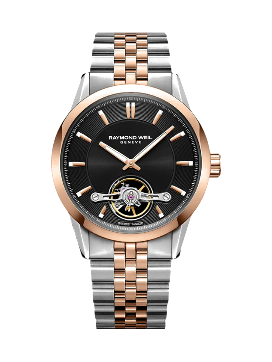 Raymond Weil Freelancer Black Dial Watches - Palladio Jewellers