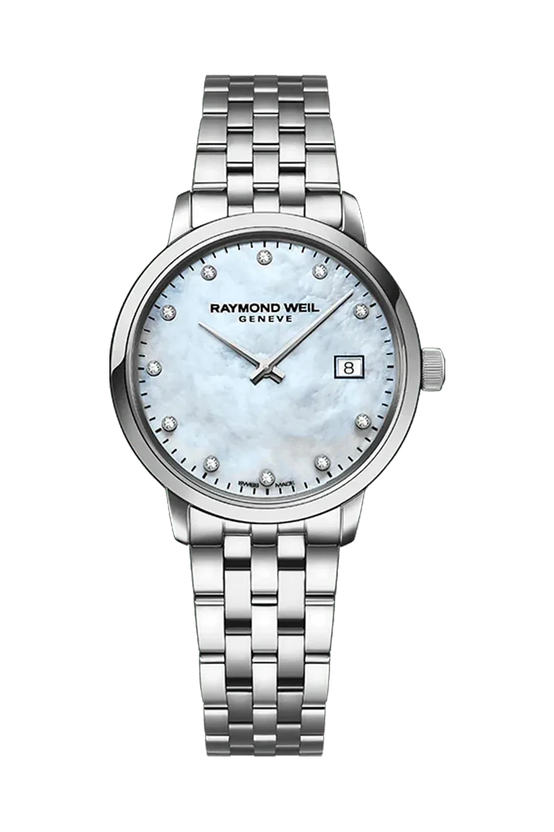 Raymond Weil Toccata Classic Mother-of-Pearl Dial Stainless Steel Watches - Palladio Jewellers