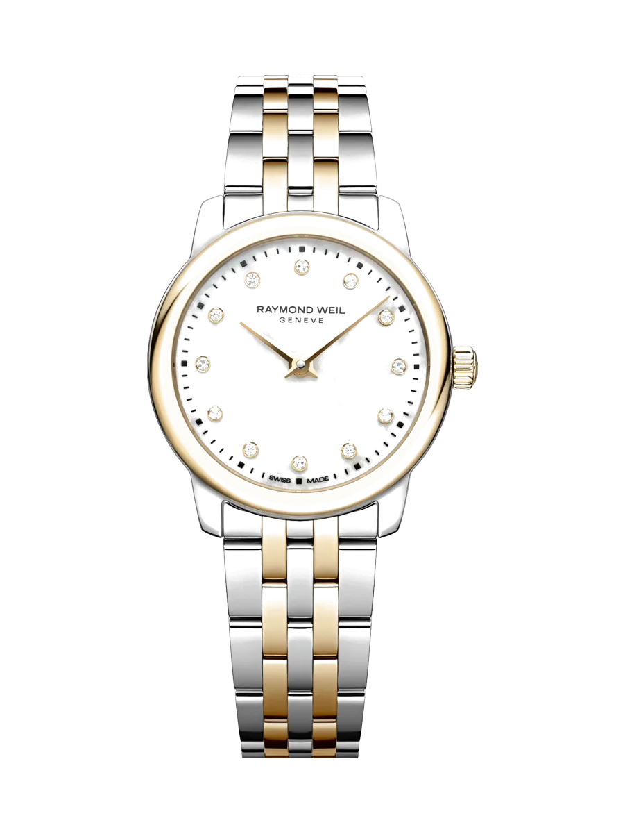 Raymond Weil Toccata Classic Mother-of-Pearl Dial Two-Tone Watches - Palladio Jewellers