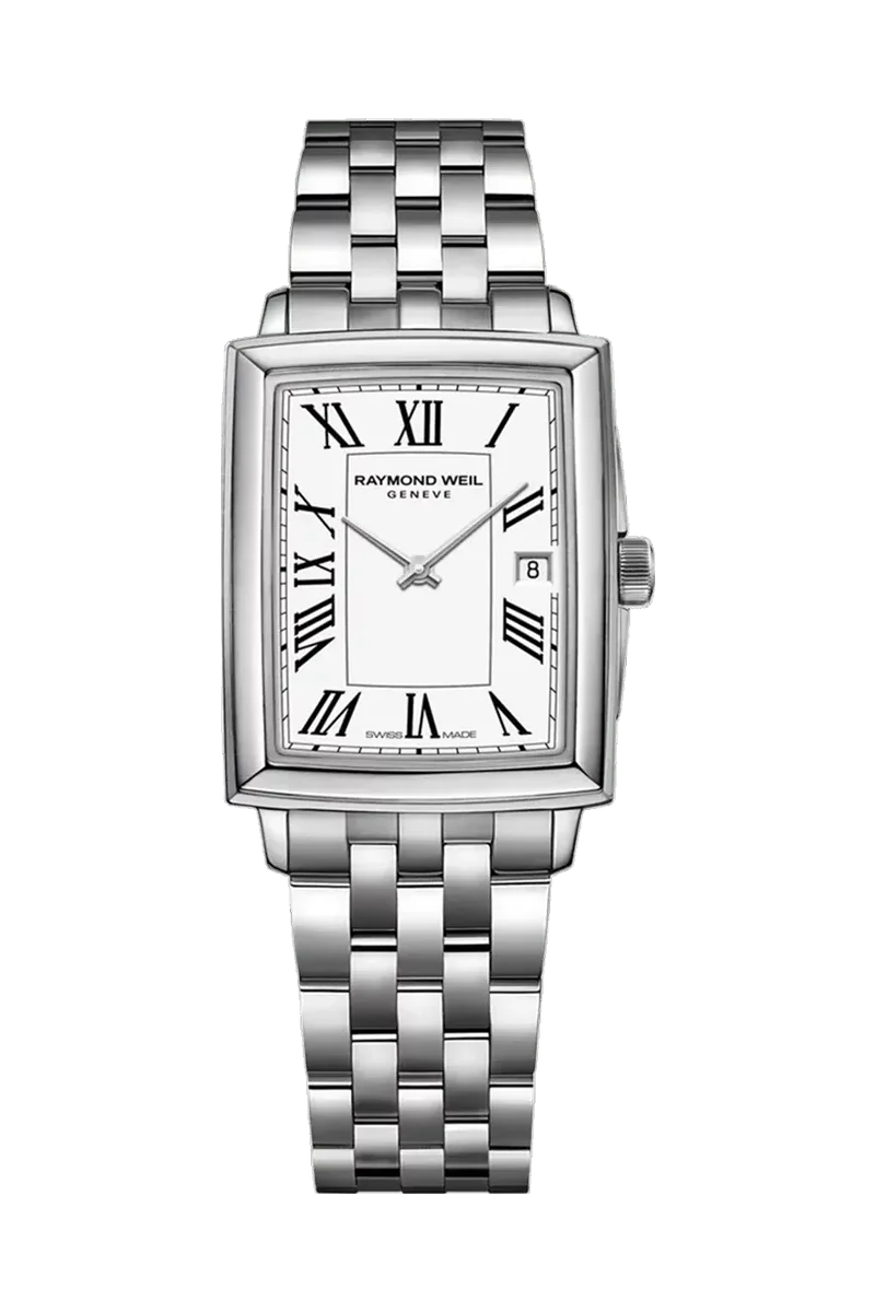 Raymond Weil Toccata Square White Dial Bracelet Watches - Palladio Jewellers